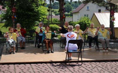 WYSTĘP MIESZKAŃCÓW NA IX MIĘDZYPOKOLENIOWYM PIKNIKU CZERWCOWYM